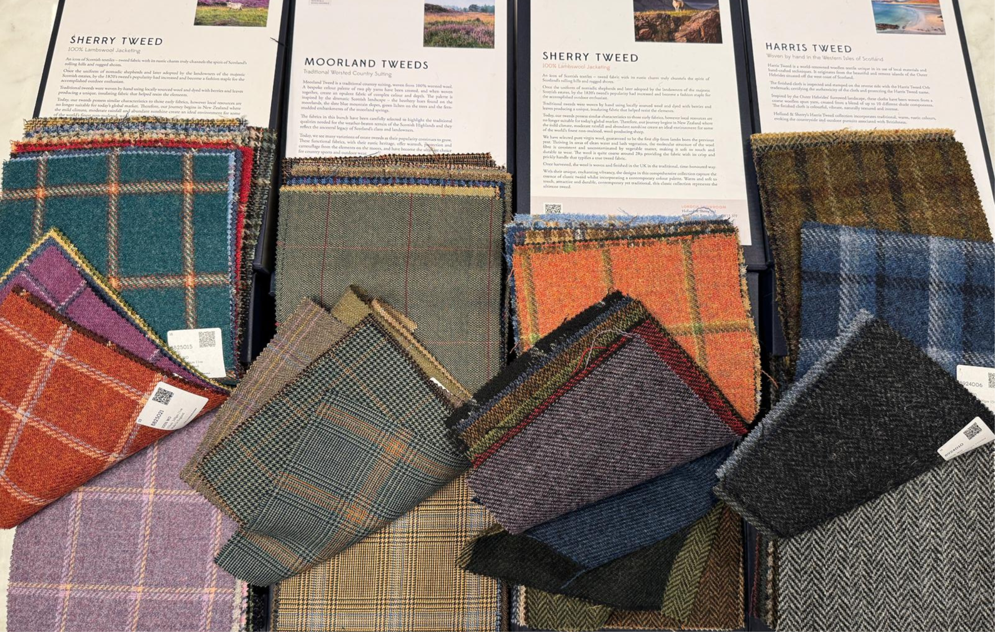 Tweed fabrics
