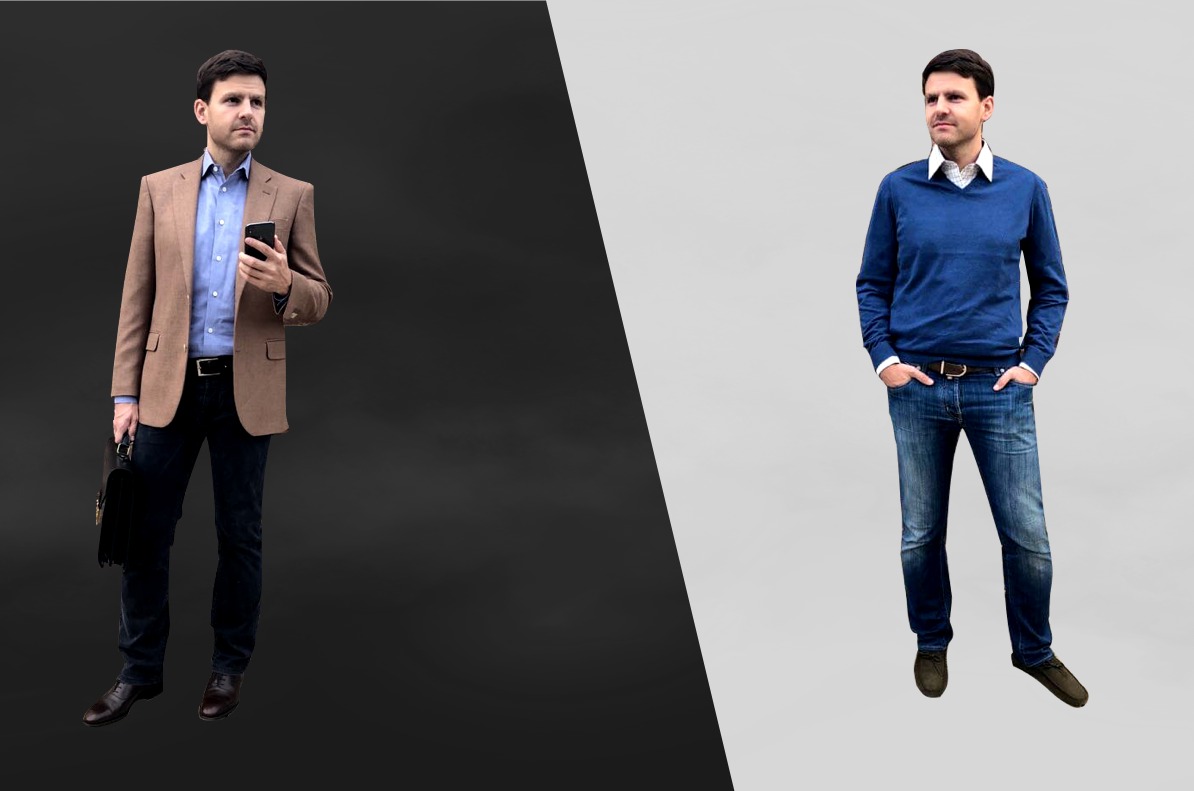 smart business wear male