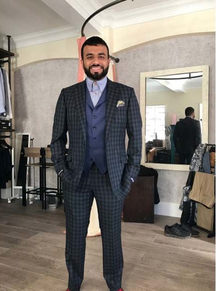 casual suit bespoke made to measure tailor london