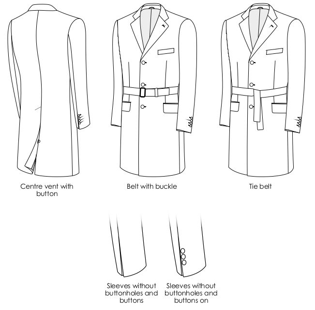 Made to Measure Classic Overcoats Design - Artefact London